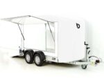 Debon Reboque fechado C500 Sandwich 164x300cm H:200cm 2,0t-Alu-Polybug-Porta-branco-Novo - Image 7