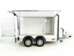 Debon Reboque fechado C500 Sandwich 164x300cm H:200cm 2,0t-Alu-Polybug-Porta-branco-Novo - Image 9