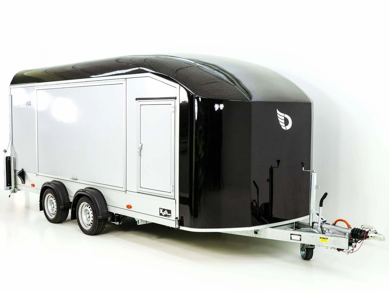 Debon Reboque fechado Roadster C1000 200x500x200cm 3,5t preto - E-vientoe -Rampas elevadas-Novo - Image 3