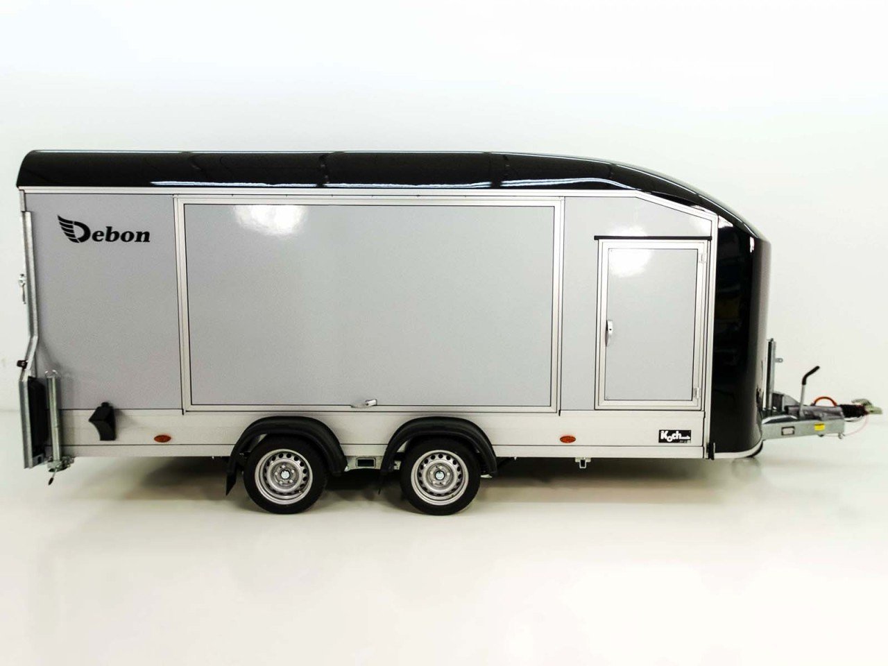 Debon Reboque fechado Roadster C1000 200x500x200cm 3,5t preto - E-vientoe -Rampas elevadas-Novo - Image 6