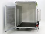 Debon Reboque fechado C300 148x295cm H:190cm 1,3t Alu, Polybug, Porta, verde oliva-Novo - Image 5
