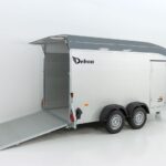 Debon Reboque fechado Cargo C800 206x441cm H206 3,5 t, Alu, Polybug, Porta, gris-Novo