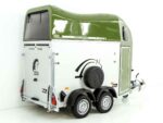 Cheval Liberté Reboque para cavalos GOLD One 1,5er, Pullman-Trem de rodagem, verde oliva-Novo - Image 2