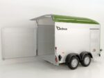 Debon Reboque fechado C500 164x300cm H:200cm 2,0t-Alu-Polybug-Porta-verde oliva-Novo - Image 2