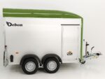Debon Reboque fechado C500 164x300cm H:200cm 2,0t-Alu-Polybug-Porta-verde oliva-Novo - Image 6