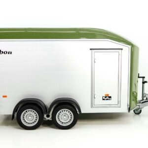 Debon Reboque fechado Roadster C700 179×378 Altura:201cm 2,6t, Alu, Polybug, Porta, verde oliva-Novo