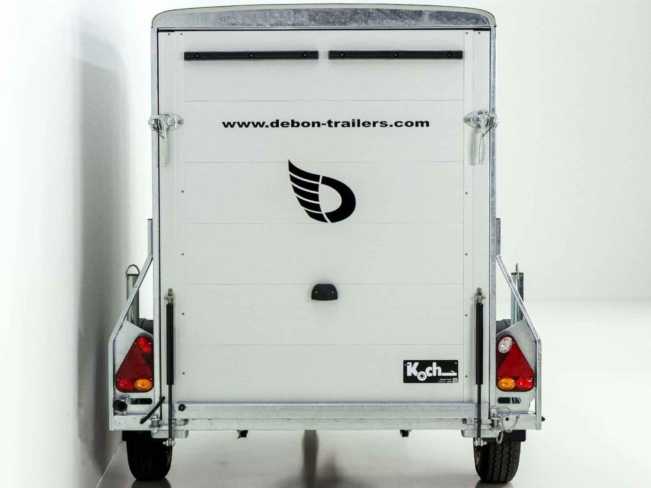 Debon Reboque fechado Roadster Alu 255 125x255cm H:156cm, preto-Novo - Image 6