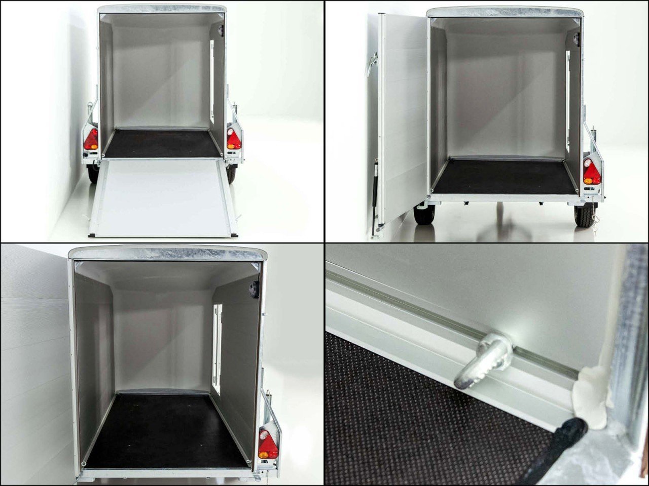 Debon Reboque fechado Roadster Alu 255 125x255cm H:156cm, preto-Novo - Image 10