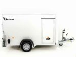 Debon Reboque fechado C400 164x315cm H:200cm 1,3t, Alu, Polybug, Porta, branco-Novo - Image 4