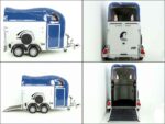 Cheval Liberté Reboque para cavalos GOLD One 1,5er, Pullman-Trem de rodagem, azul-Novo - Image 10