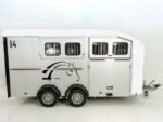 Cheval Liberté Reboque para cavalos Maxi 4, 4 Cavalos, Pullman-Trem de rodagem, 100km/h, branco-Novo - Image 3