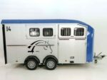 Cheval Liberté Reboque para cavalos Maxi 4, 4 Cavalos, Pullman-Trem de rodagem, 100km/h, azul-Novo - Image 3