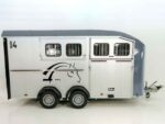 Cheval Liberté Reboque para cavalos Maxi 4, 4 Cavalos, Pullman-Trem de rodagem, 100km/h, gris-Novo - Image 3