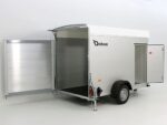 Debon Reboque fechado C300 148x295cm H:190cm 1,3t, Alu, Polybug, Porta, branco-Novo - Image 5