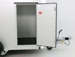 Debon Reboque fechado C300 148x295cm H:190cm 1,3t, Alu, Polybug, Porta, branco-Novo - Image 10