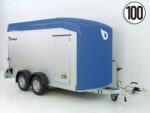 Debon Reboque fechado Roadster Alu C700 179×378 H201 2,6t, Alu, Polybug, Porta, azul-Novo - Image 2