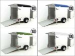 Debon Reboque fechado C400 164x315cm H:200cm 1,3t, Alu, Polybug, Porta-Novo
