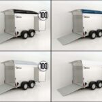 Debon Reboque fechado C500 164x300cm H:200cm 2,0t, Alu, Polybug, Porta-Novo