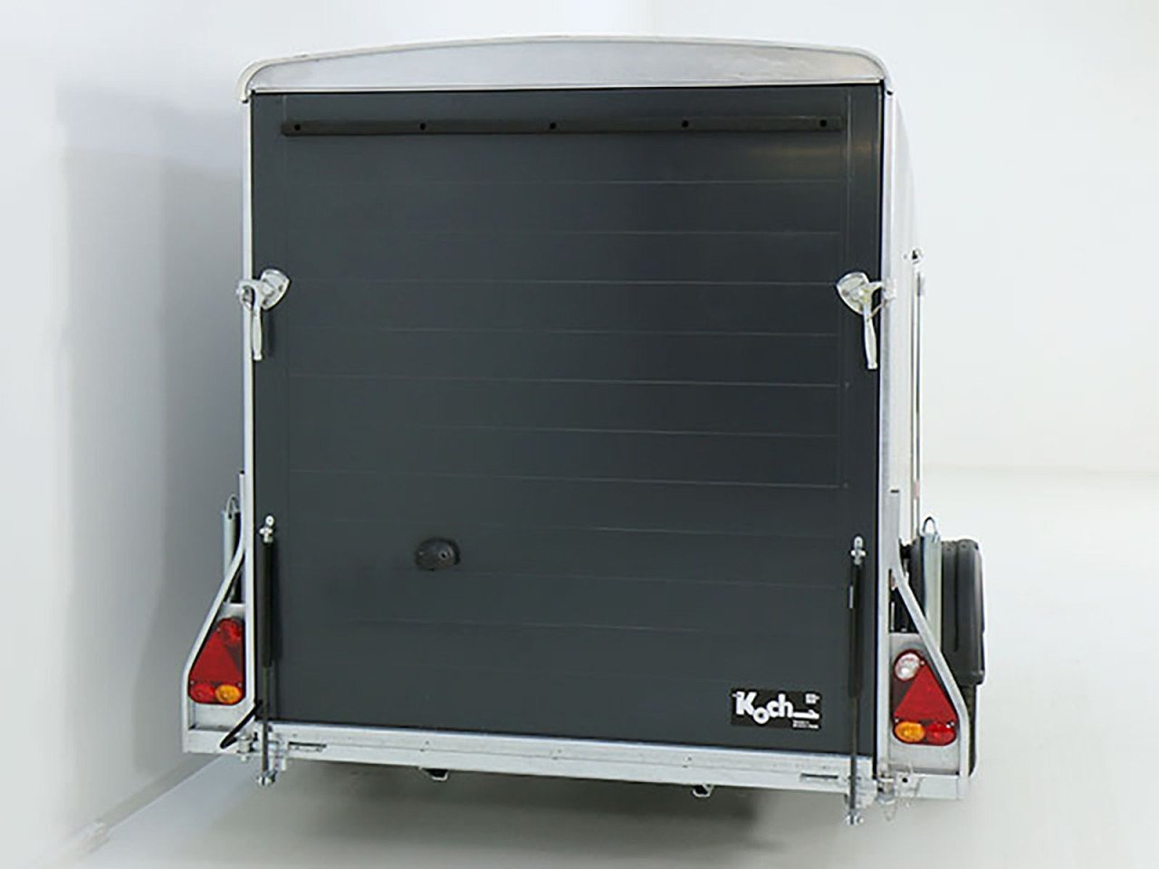 Debon Reboque fechado Cargo 1300 Vollpoly 150x290cm H:160cm, Porta-Novo - Image 5