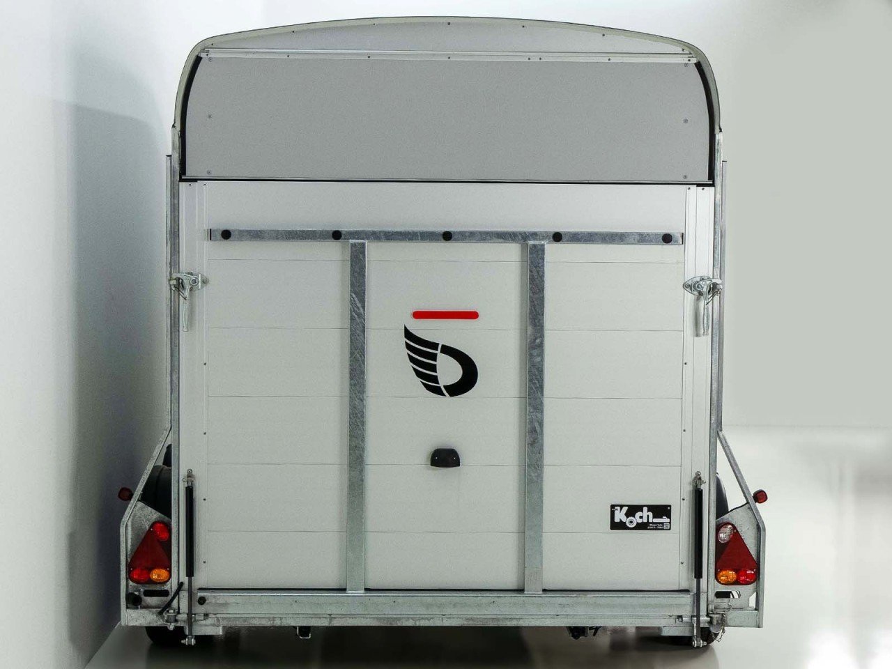 Debon Reboque fechado Roadster C700 179×378 Altura:201cm 2,6t, Alu, Polybug, Porta, gris-Novo - Image 5