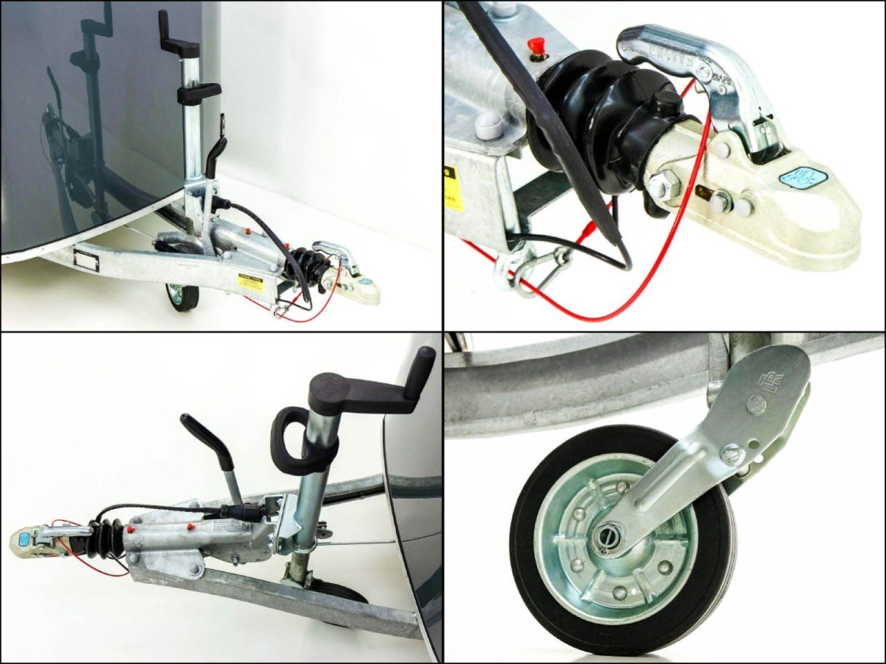 Debon Reboque fechado Roadster C700 179×378 Altura:201cm 2,6t, Alu, Polybug, Porta, gris-Novo - Image 15