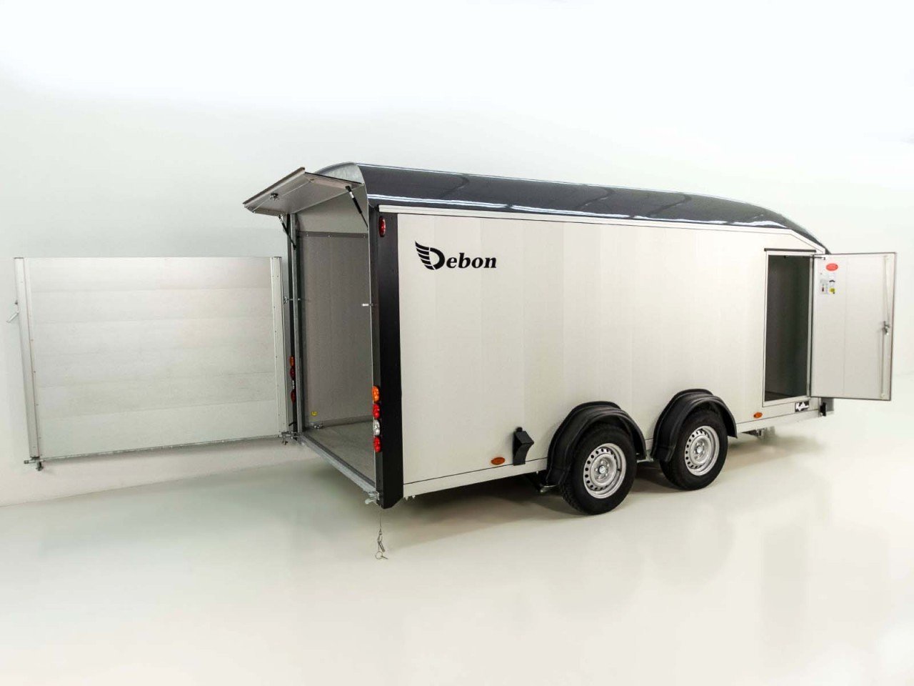 Debon Reboque fechado Roadster Alu C900 202x495x200cm 3,5t gris-Novo - Image 2