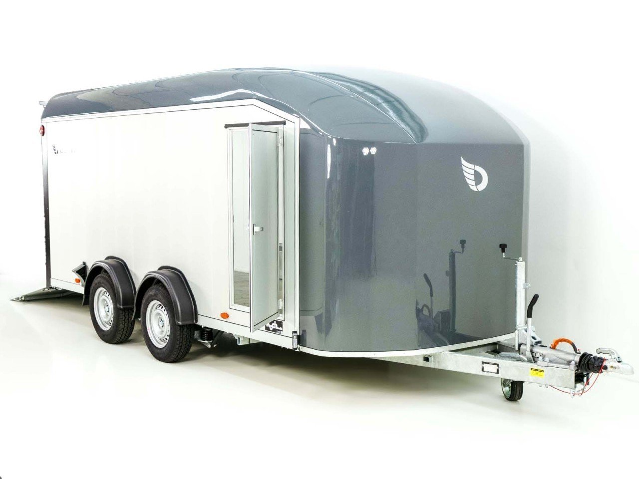 Debon Reboque fechado Roadster Alu C900 202x495x200cm 3,5t gris-Novo - Image 4