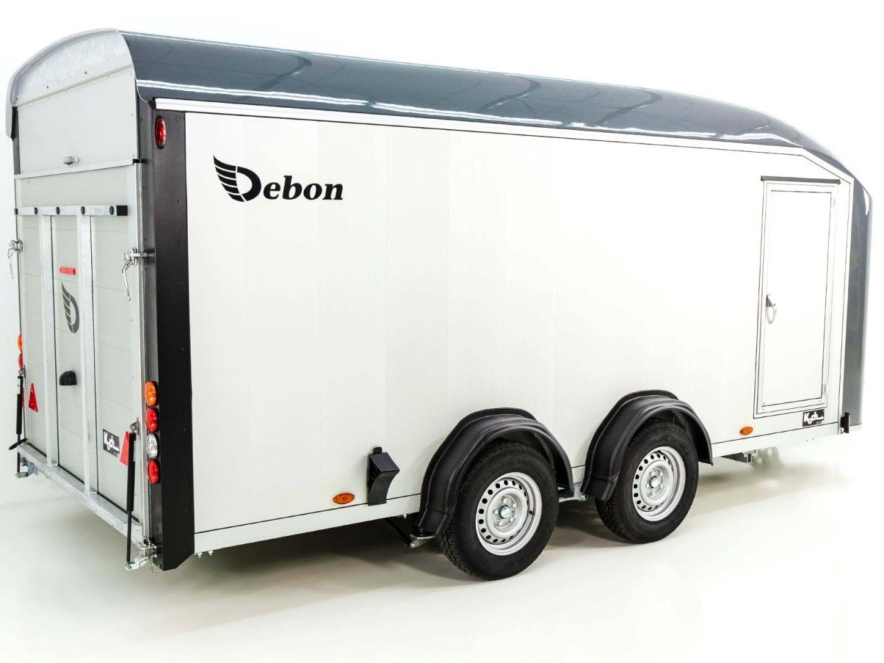 Debon Reboque fechado Roadster Alu C900 202x495x200cm 3,5t gris-Novo - Image 5