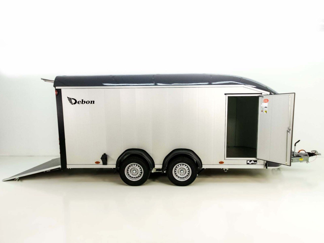 Debon Reboque fechado Roadster Alu C900 202x495x200cm 3,5t gris-Novo - Image 8
