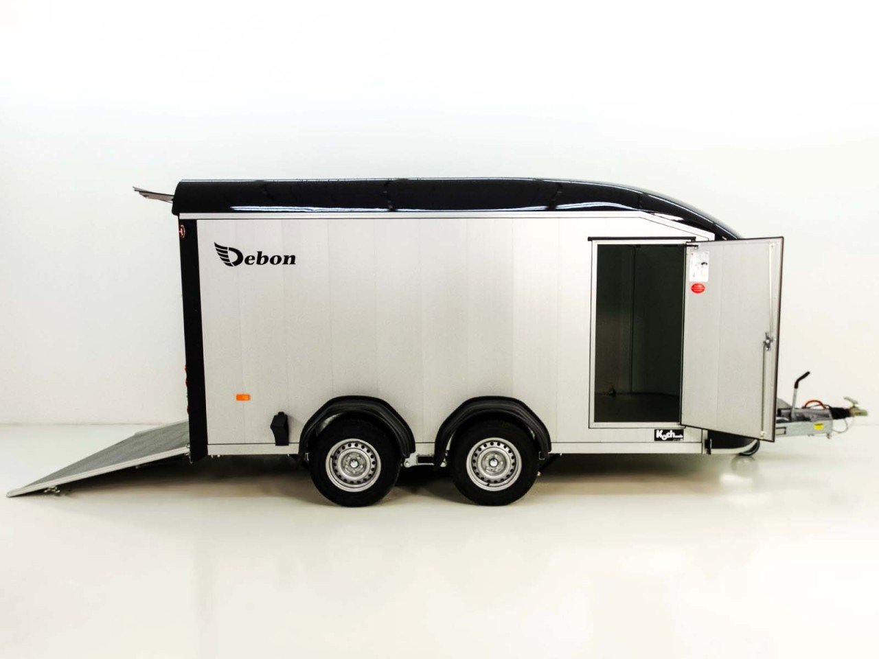 Debon Reboque fechado Roadster Alu C900 202x495x200cm 3,5t preto-Novo - Image 8