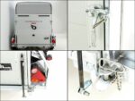 Debon Reboque fechado C500 Sandwich 164x300cm H:200cm 2,0t-Alu-Polybug-Porta-branco-Novo - Image 14