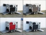 Ifor Williams Reboque para cavalos HB506-Saída frontal-Combinação de portões-Novo