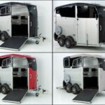 Ifor Williams Reboque para cavalos HBX 506-Saída frontal-novo modelo-Novo