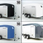 Debon Reboque fechado Roadster Alu C700 179×378 H201 2,6t, Alu, Polybug, Porta-Novo
