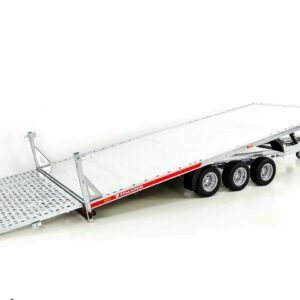 Temarad Universal Reboque 210x507cm 3,5t-Tridem-Prateadoforma de carga basculante-Novo