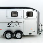 Cheval Liberté Reboque para cavalos MAXI 2, preto-Novo