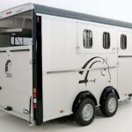 Cheval Liberté Reboque para cavalos Maxi 4, 4 Cavalos, Pullman-Trem de rodagem, 100km/h, gris-Novo