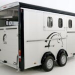 Cheval Liberté Reboque para cavalos Maxi 4, 4 Cavalos, Pullman-Trem de rodagem, 100km/h, preto-Novo