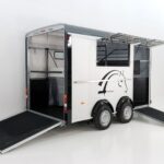 Cheval Liberté Reboque para cavalos Maxi 3, 3caballos, Tren Pullmann 2, gris-Novo