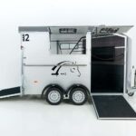 Cheval Liberté Reboque para cavalos MAXI 2, gris-Novo