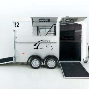 Cheval Liberté Reboque para cavalos MAXI 2, branco-Novo