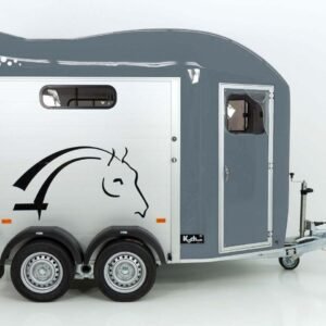 Cheval Liberté Reboque para cavalos GOLD 3, Premium, Pullman 2, Arreios, gris-Novo