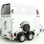 Cheval Liberté Reboque para cavalos GOLD One 1,5er, Pullman-Trem de rodagem, branco-Novo