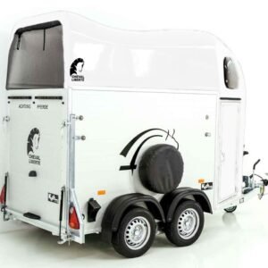 Cheval Liberté Reboque para cavalos GOLD One 1,5er, Pullman-Trem de rodagem, branco-Novo