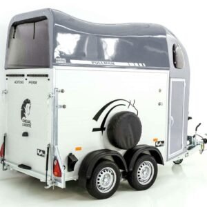 Cheval Liberté Reboque para cavalos GOLD One 1,5er, Pullman-Trem de rodagem, gris-Novo