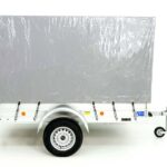 Koch Reboque com Lona 125x250cm 750kg-Tipo U4-lona alta 150 cm Hobby-Oferta-Novo