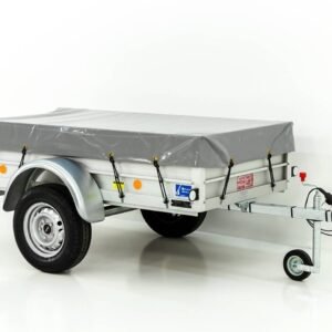 Koch Reboque com Lona 105x205cm 750kg-Tipo U2-Lona plana Hobby-Oferta-Novo