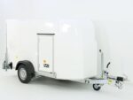 Debon Reboque fechado Cargo 1300 Vollpoly 150x290cm H:160cm, Porta, branco-Novo - Image 8