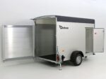 Debon Reboque fechado C300 148x295cm H:190cm 1,3t Alu, Polybug, Porta, gris-Novo - Image 4