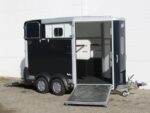 Ifor Williams Reboque para cavalos HB511-Portones traseros-Combinación de puertas-preto-Novo - Image 3